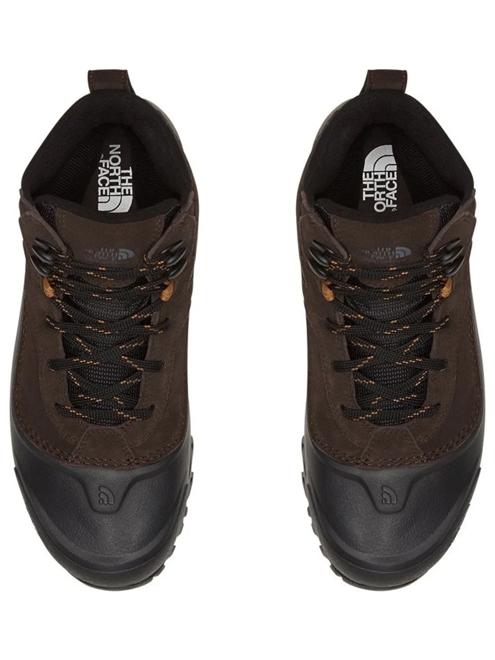 The North Face Men's Snowfuse  Brown and Black Waterproof Boot